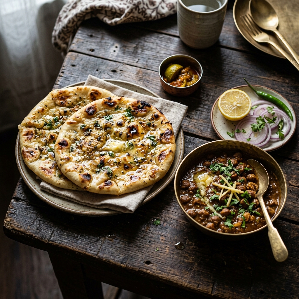 Aloo Kulcha + Chole