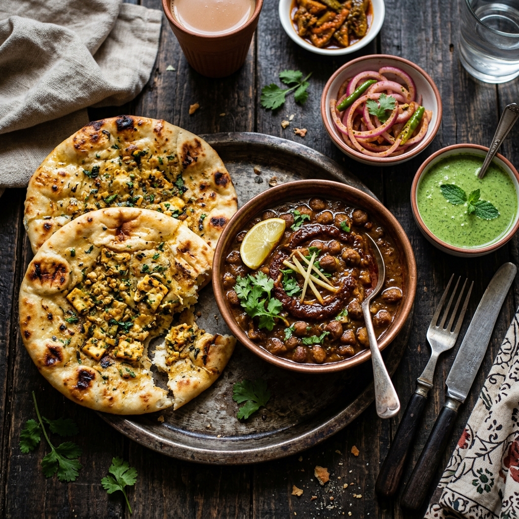 Paneer Kulcha + Chole