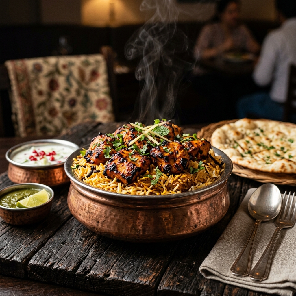 Tikka + Biryani